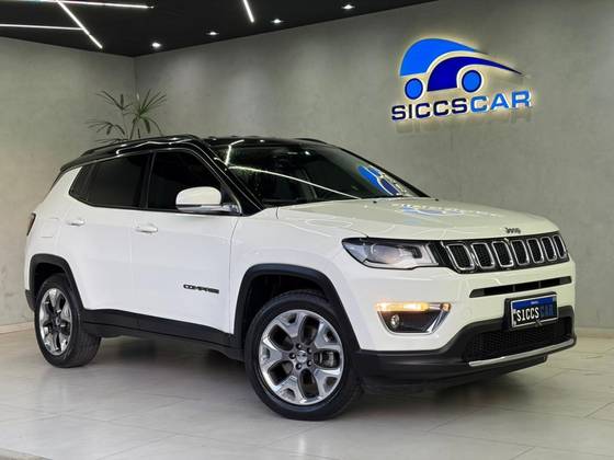 JEEP COMPASS 2.0 16V FLEX LIMITED AUTOMÁTICO JEEP COMPASS 2.0 16V FLEX LIMITED AUTOMÁTICO